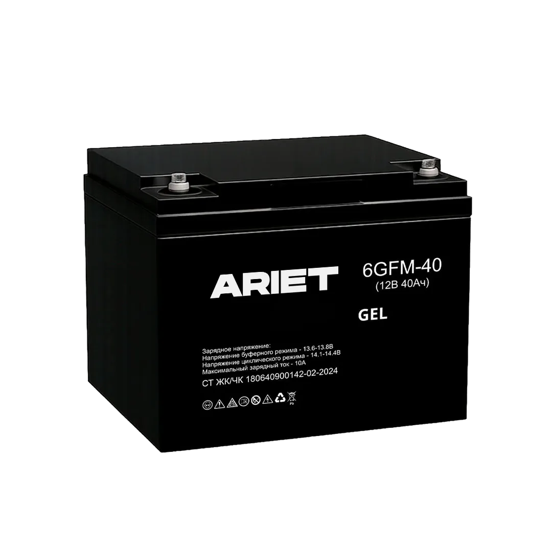 GEL 6GFM-40 12В 40Ач (VRLA)